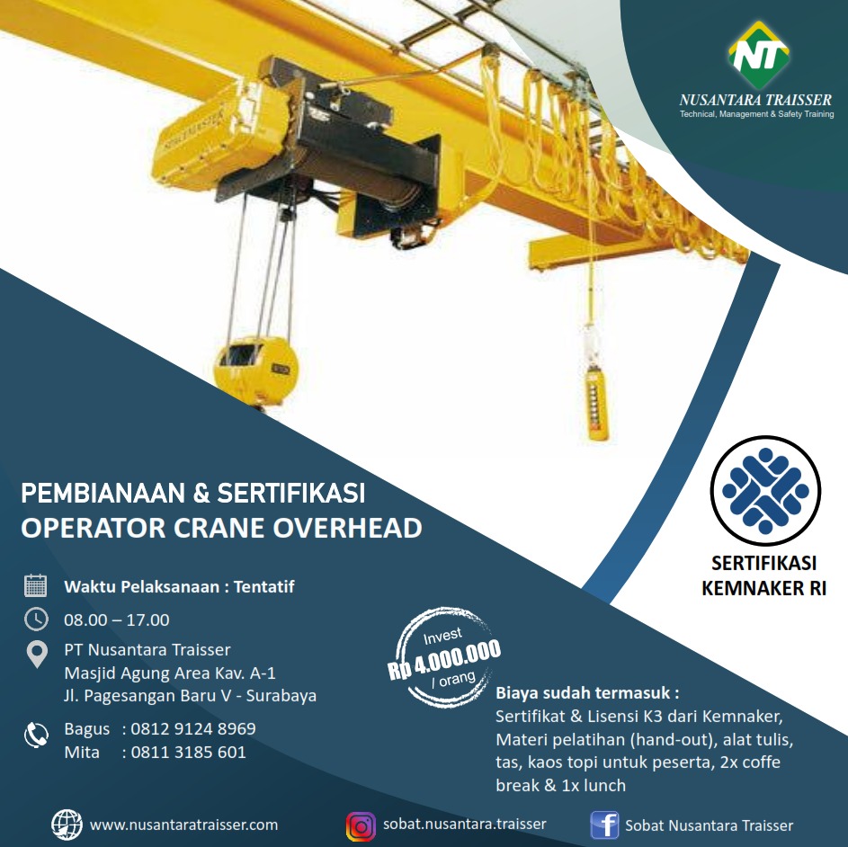 Sertifikasi Operator Crane Head